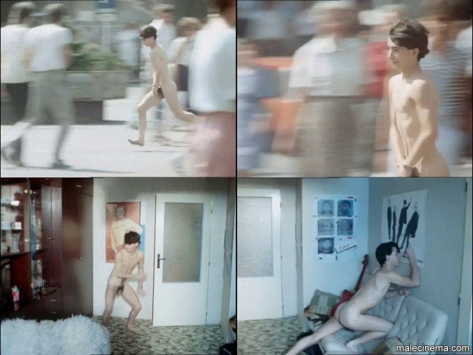 naked boy running